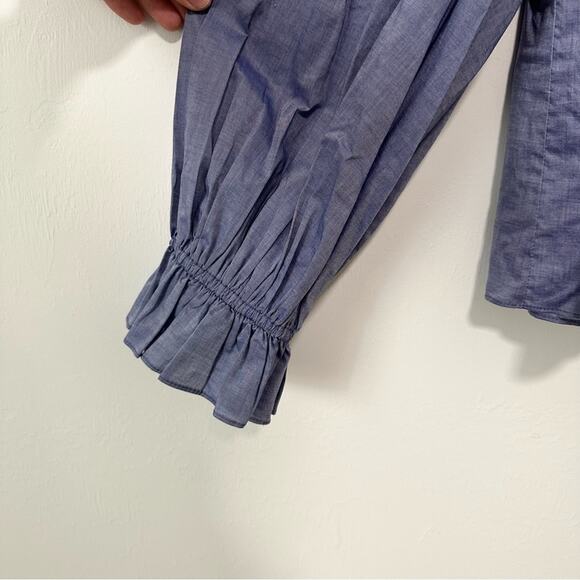 Milly Periwinkle Blouse - Picture 4 of 7